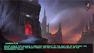 Legend Of Elmora Rough Sex Against Rocks