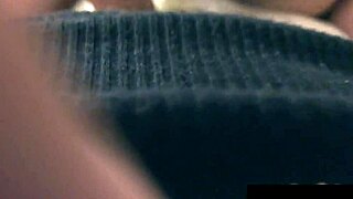 Redhead Penny Pax milks throbbing cock