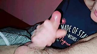 Shape691 swallows cum after sucking dick