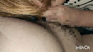 Japanese amateur couple performs outdoor blowjob and handjob in personal video.