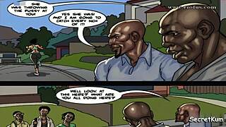 Slutty Season 1 Ep 1! BBC Teens Running Train on Milf Cougar!