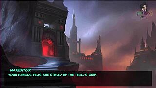 Legend Of Elmora Rough Sex Against Rocks