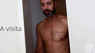 gay couple wakes up and invites neighbor