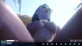 2D porn with instructions on how to pleasure oneself