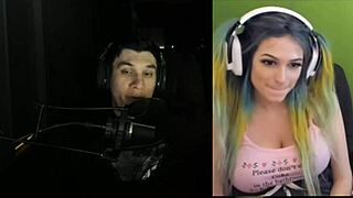 Joycgee and Trainwrecks Perform in Their Live Webcam Show with Interactive Fun