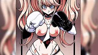 enoshima junko in danganronpa hentai scenes