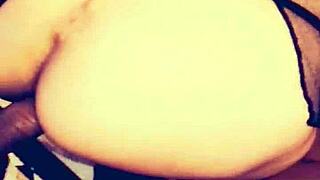 Skinny Milf Wife's Open Ass Hole Teases in POV