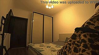 Wife cheats with friend before husband arrives