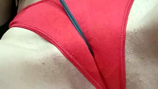 i was playing with panties and oops exposed pussy