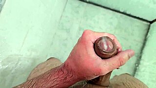 Cumming in the shower, so sexy