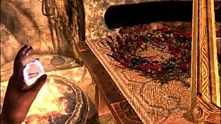 The erotic scriptures features brunette with big tits in comic scene