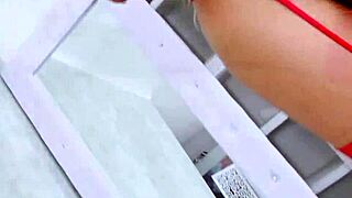 Shemale Gets Ass Rimmed