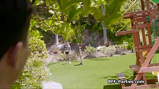 Amateur group sex with hot football chicks in uniform