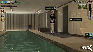 Groping Sexy Ass in Anime Hentai Hall