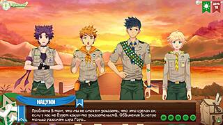 Russian twink friends plot in game camp episode