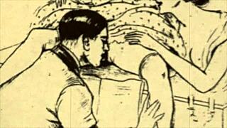 Vintage Art With Erotic Cartoon Elements