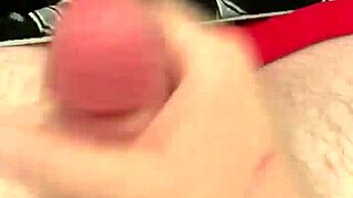 Quick Bed Masturbation Cumshot