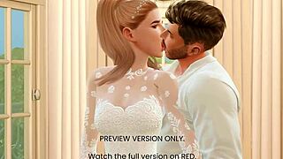3D anime porn with a love story