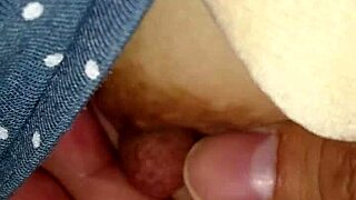Japanese Wife's Nipples Exposed in Intimate Home Video