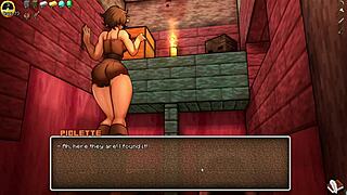 Endersitch's big ass takes it hard in Minecraft porn