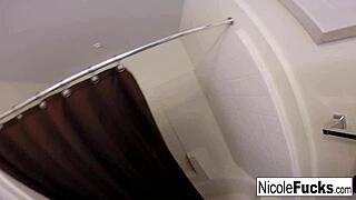 nicole aniston fucked in shower, feeling so hot