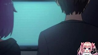 anime boyfriend comes over to suck and fuck