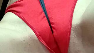 i was playing with panties and oops exposed pussy