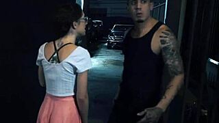 Spex teen gets roughly pounded in wild public encounter