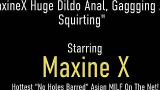 Can Cambodian Maxine X handle this anal dildo invasion?