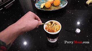 step mom bent over in doggystyle pov fucking