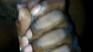 Big black dick gets a wild blowjob in this raw clip.