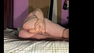 gay teen 18+ explores favorite dildos for creamy masturbation