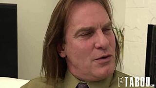 I caught petite step daughter Kandi Quinn riding my boyfriend's monster cock.