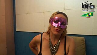 Big tits blonde gives a great blowjob and fuck