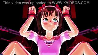 3D animated anime with a naughty theme