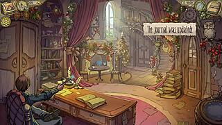 A girl gives a blowjob and a handjob in this video which is part of the Innocent Witches gameplay