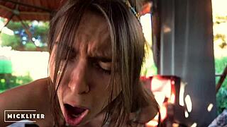 Woodstock sex party with a horny hippie for three days
