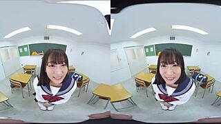 asian jav beauty contrasts classroom confession with lewd anal commands