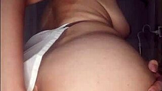 Hot Teen Rubs Holes for Hard Cum?