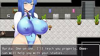 Minhas Amigas Apareceram Com Piercing Nos Seus Mamilos - NTR Police Ruri & Sakura - Parte 5