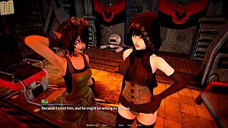 Harem hotel 413 with curvy anime girls