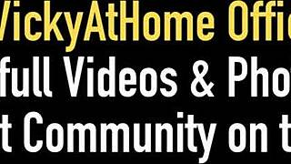 big clit blonde masturbates in pool