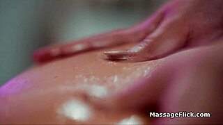 Masseuse Fingers Wife On Desk