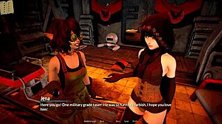 Harem hotel 413 with curvy anime girls