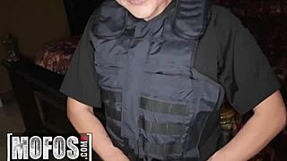 officer whitney gets arrested for riding jmac's dick too fast