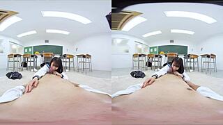 asian jav beauty contrasts classroom confession with lewd anal commands