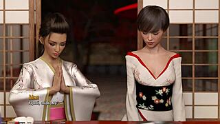 complete gameplay of project atmosphere part 5 with asian teen quickie 😊