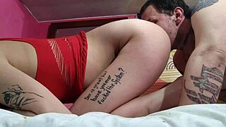 Eating ass while getting face fucked – intense contrast