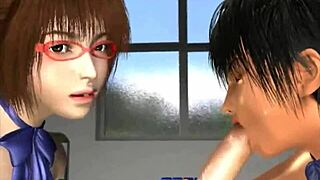 yo, check out Umemaro Senpai in wild 3D action