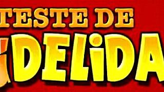 Eating brunette teen's big ass pussy